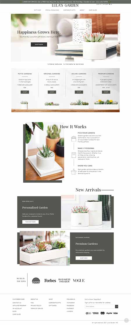 نمونه کار طراحی سایت گل فروشی